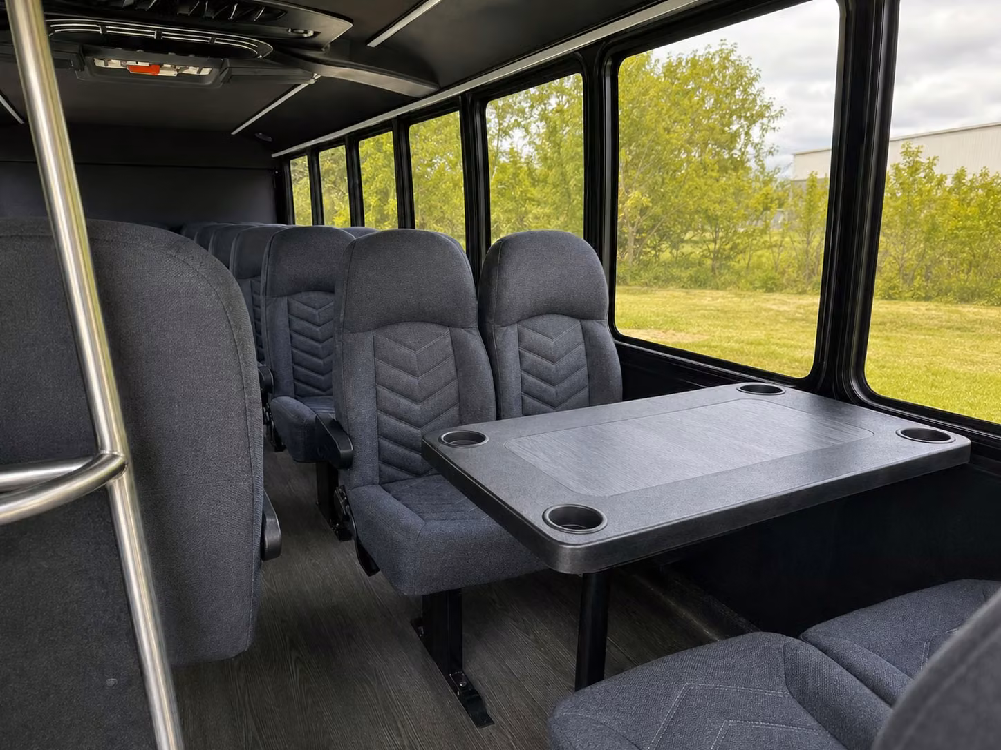 18 passenger minibus inside