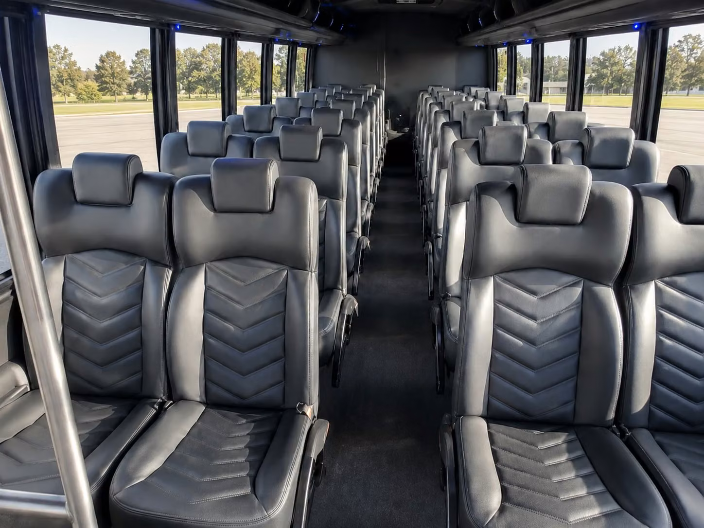 20 passenger minibus interior