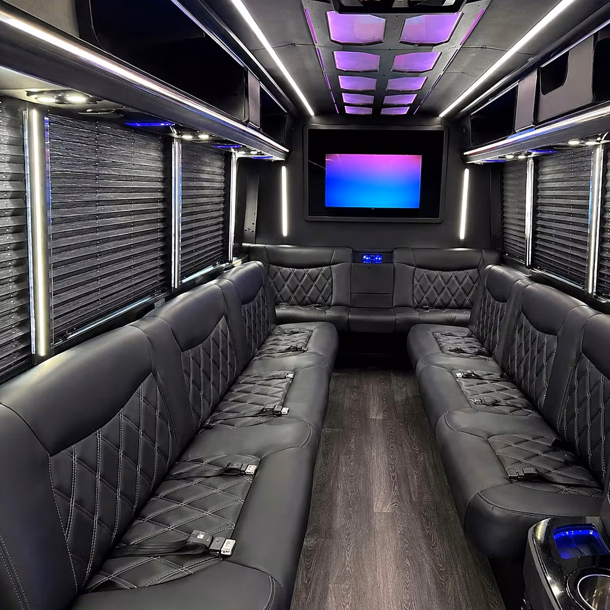 party bus interior